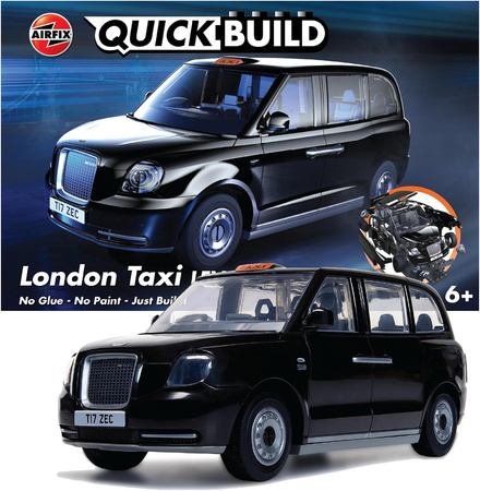 QUICKBUILD London Taxi LEVC TX Samochód z Klocków | J6051 AIRFIX