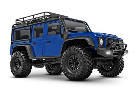 TRX-4M Land Rover Defender 1:18 Niebieski | 97054-1BLUE TRAXXAS