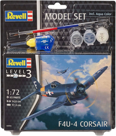 F4U-4 Corsair (model set) 1:72 | 63955 REVELL