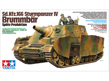 Sd.Kfz.166 Sturmpanzer IV Brummbar Late Production 1:35 | Tamiya 35353
