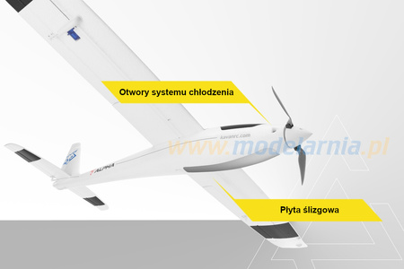 Alpha 1500 V2 RTF 2,4 GHz - czarna | KAVAN