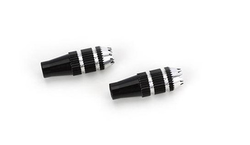 Końcówki drążków 24mm czarne - Spektrum