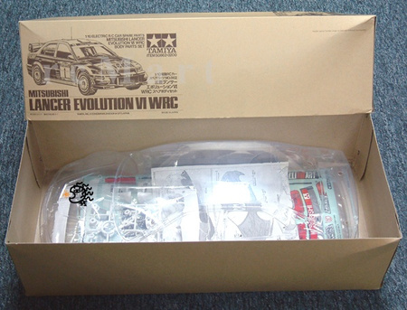 Karoseria 1:10 Mitsubishi Lancer EVO VI WRC - Tamiya 50862