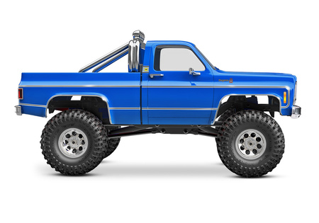 Traxxas TRX-4M Chevrolet K10 High Trail Edition 1:18 Crawler 4X4 Niebieski Samochód Zdalnie Sterowany Model RC | 97064-1-BLUE