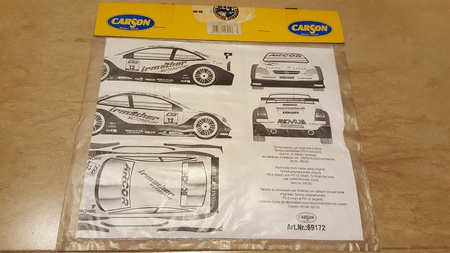 Naklejki do Opel Astra Coupe 1:24 - 69172 Carson
