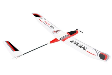 Motoszybowiec Kavan Falke 1800mm ARF Czerwony Samolot Zdalnie Sterowany Model RC | KAV02.8088