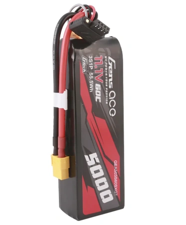 Akumulator LiPo 5000mAh 11,1V 60C 3S1P XT60 Short-Size G-Tech | GEA503S60SXGT GENS ACE
