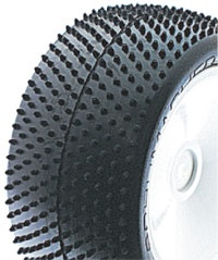 Opony Shumacher mini pin yellow tył 2.2 U6608