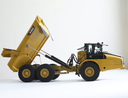 Ciężarówka Hydrauliczna Wywrotka Przegubowa RC 6x6 2,4GHz 1/20 Zdalnie Sterowana Maszyna Budowlana | CY960 HUINA TOYS