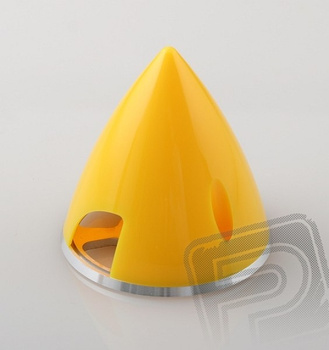 Kołpak z duralową podstawą 57 mm (ŻÓŁTY)