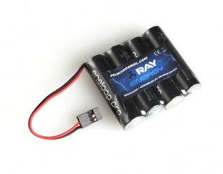 Pakiet 4,8V - 4xAA Eneloop 2500mAh (Płaski)