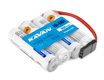 Akumulator NiMH 800mAh 4,8V 4xAAA Eneloop Sanyo RX JR Płaski | KAV33.1050804 KAVAN