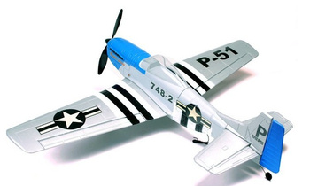 Mustang P-51 4CH 2,4GHz ARF (890mm) | TW748-2UA