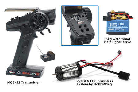 Samochód Zdalnie Sterowany Shooter Crawler Różowy 1/10 | RGT-136100PRO-1 RGT