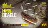 Okręt HMS Beagle Model Drewniany Żaglowiec Mini Mamoli 1:121 350mm | MM03