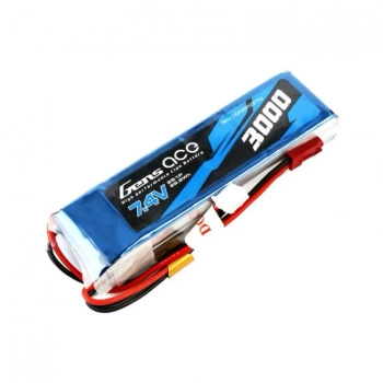 Pakiet LiPo 3000mAh 2S 7,4V 1C (do nadajnika TX) - GENS ACE