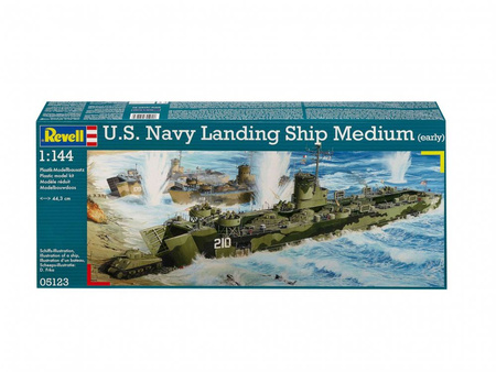 U.S.Navy Landing Ship Medium (LSM) 1:144 | Revell 05123