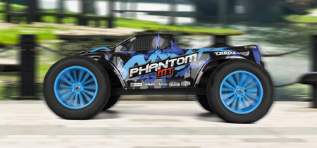 Maverick Phantom MT Monster Truck Szczotkowy 4WD 1:10 Niebieski Samochód Zdalnie Sterowany Model RC | 150603