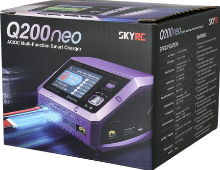 Ładowarka Procesorowa Czterokanałowa SKY RC Q200 Neo 4x100W | 3SK10197