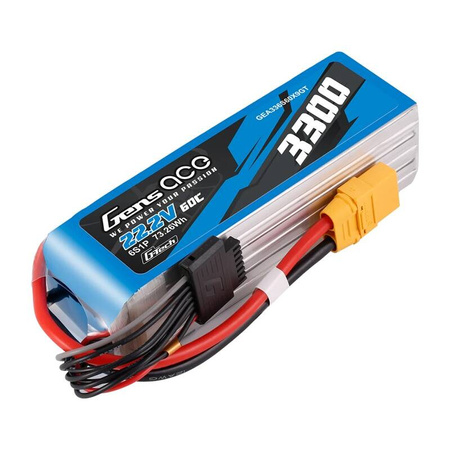 Akumulator Lipo Gens Ace G-Tech 3300mAh 22,2V 60C 6S1P XT90