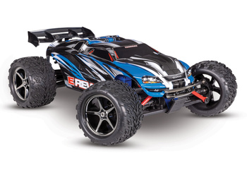 TRAXXAS E-REVO 1/16 Niebieski | 71054-8-BLUE
