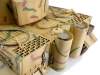 Czołg Zdalnie Sterowany Tiger I IR 1/16 Kamuflaż Model RC 2,4GHz | 16102-CA TORRO