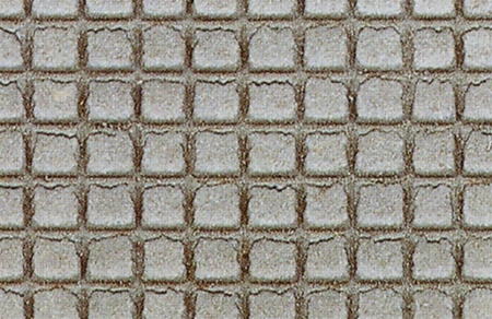 Mur kamienny, chodnik H0/TT 28x14mm (2szt.) | 70082 HEKI