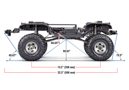 Traxxas TRX-4 Ford F-150 High Trail Edition 4X4 1:10 Brązowy Samochód Zdalnie Sterowany Model RC | 92046-4-BRWN
