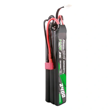 Akumulator LiPo 2400mAh 11,1V 25C 3S2P Nunchuck 3X Airsoft Gun Dean-T | GEA24003S25D3 GENS ACE