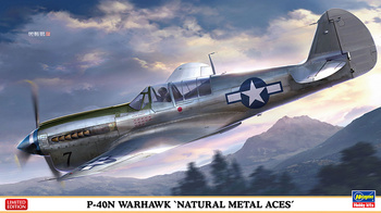 P-40N Warhawk 'Natural Metal Aces' 1:48 | 07516 HASEGAWA