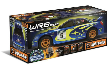 WR8 NITRO 2001 WRC SUBARU IMPREZA RTR 1/8 4WD  | HPI 160211