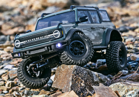 Traxxas TRX-4M Ford Bronco 1/18 4x4 Crawler RC Czarny Samochód Terenowy Zdalnie Sterowany | 97074-1-BLK