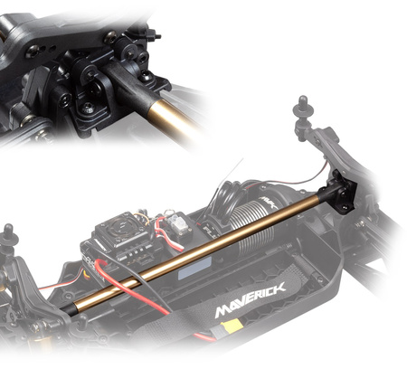 Maverick Quantum2 MT Flux Monster Truck bezszczotkowy 4WD 1:10 (czerwony) | 150405 HPI