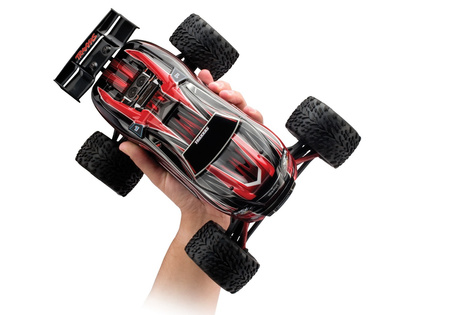 Traxxas E-Revo VXL 1:16 4WD Purpurowy Samochód Zdalnie Sterowany Model RC | 71076-8-PRPL