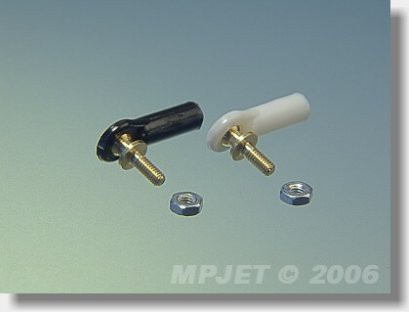 Snap kulowy typu V1, średnica 4mm, krótki, M2/M2 (2szt.) | 2406 Mp Jet