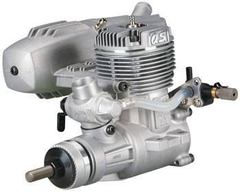 Silnik OS Max 46 AX II + tłumik