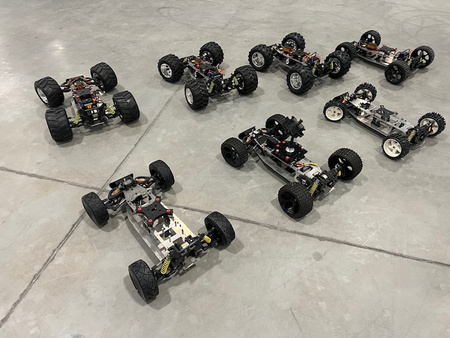 Specjalistyczna platforma jeżdżąca RC (1:5)