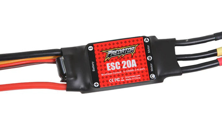 Regulator ESC 20A Predator Bezszczotkowy Lotniczy 2-4S | 003743 FMS