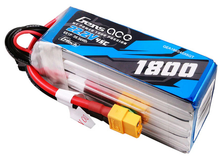 Akumulator LiPo 1800mAh 22,2V 45C 6S1P XT60 G-Tech | GEA186S45X6GT GENS ACE