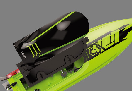 Motorówka Model Łodzi RC Mosasaurus 577mm Bezszczotkowa Zielona | UDI018 UDI RC