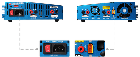 Ładowarka CQ3 4x100W (10A) - EV-PEAK