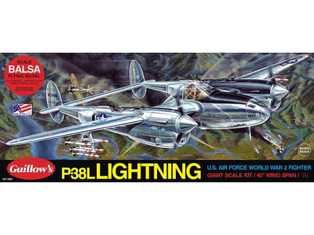 P38 Lightning 1016mm - 2001 Guillow