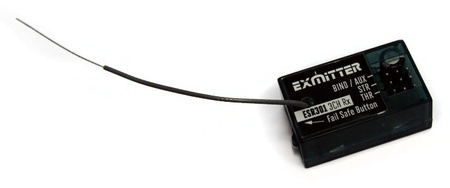 Nadajnik Exmitter EX2 2CH 2.4GHz + odbiornik ESR301 3CH