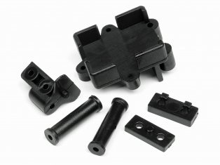 STEERING SERVO MOUNT&TRANSPONDER SUPPORT-HPI 101108