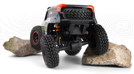 Venture18 U4 Ford Bronco 4400 RTR 4WD 2,4GHz LED 1:18 Crawler Czerwony Samochód Zdalnie Sterowany Model RC | 160887 HPI RACING
