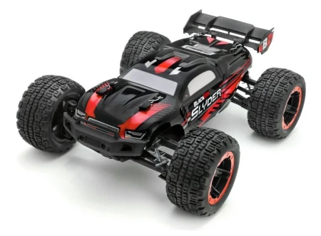 BlackZon Slyder ST Stadium Truck 1/16 4WD Czerwony Samochód Zdalnie Sterowany Model RC | 540096