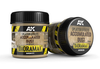 Akrylowa imitacja nagromadzonego pyłu (Splatter Effects Accumulated Dust) 100ml | AK8031