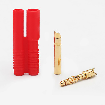 Gold / banan 2 mm z obudową - 1 szt