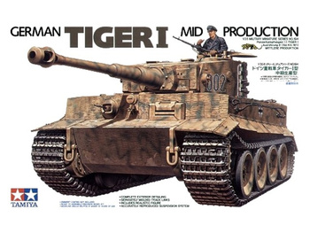 German Tiger I Mid Production 1:35 | Tamiya 35194