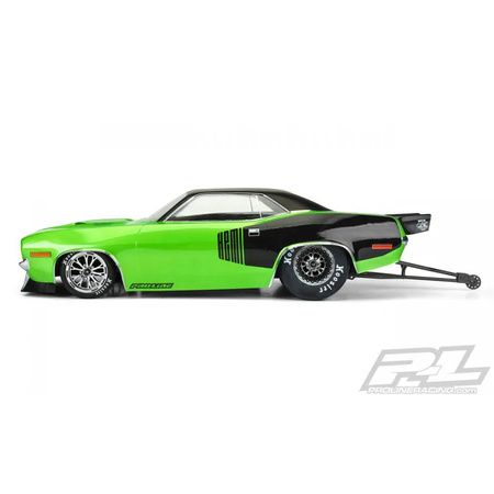 Karoseria 1:10 1972 Plymouth Barracuda Drag Car (przezroczysta) | P355000 PRO-LINE